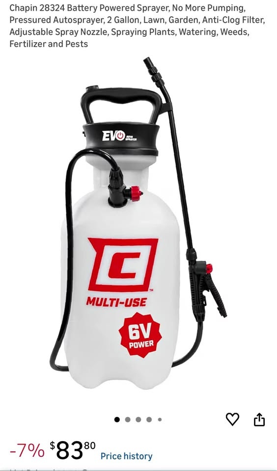 (New) Chapin 6V Battery Powered Sprayer