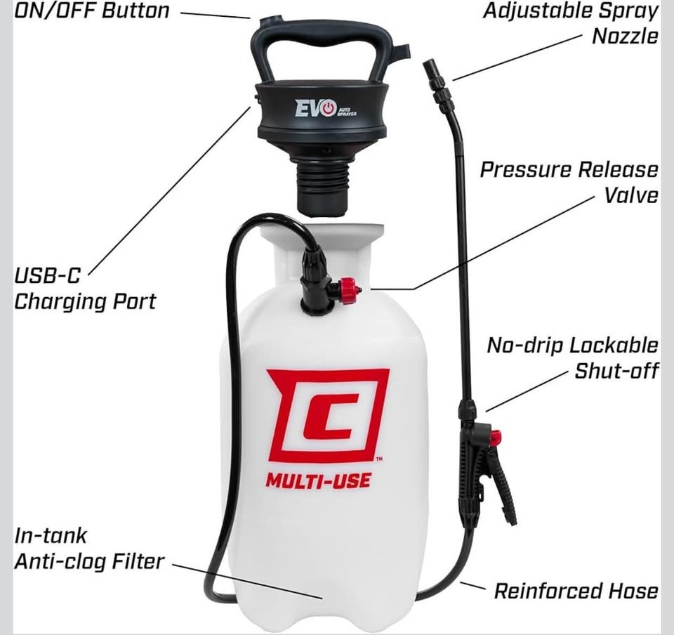 (New) Chapin 6V Battery Powered Sprayer - photo 3