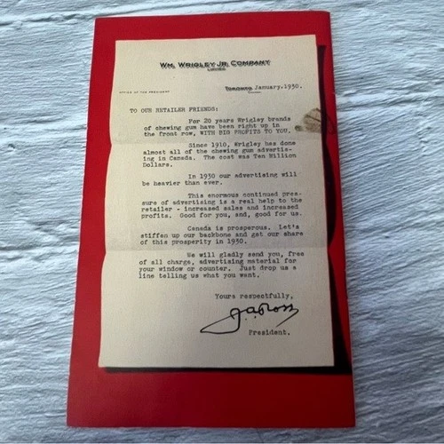 Vintage Wrigley's 1930 Red Book Merchandise Offers - photo 2