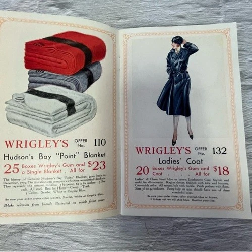 Vintage Wrigley's 1930 Red Book Merchandise Offers - photo 5