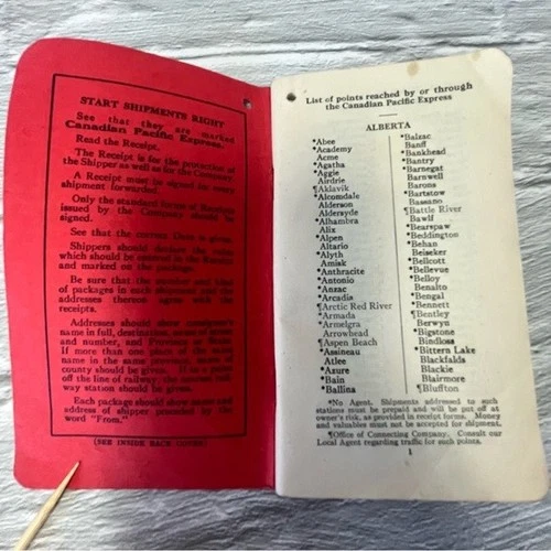 Vintage 1926 Canadian Pacific Express Pamphlet - photo 3