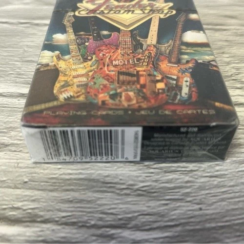 New Fender Custom Guitar Shop Playing Cards Single Deck - photo 4