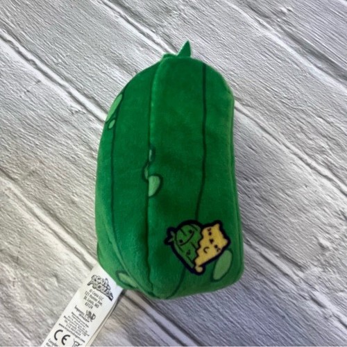 Cats VS Pickles Bean Bag Stuffed Plush Carny Cat, Hoody, Pickle - photo 2