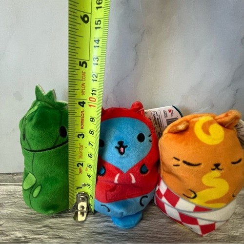 Cats VS Pickles Bean Bag Stuffed Plush Carny Cat, Hoody, Pickle - photo 4