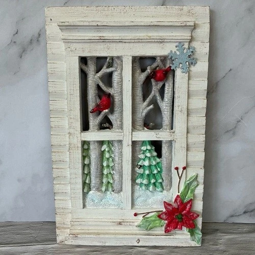 Winter Window Light Up Wall Hanging Decor - photo 2
