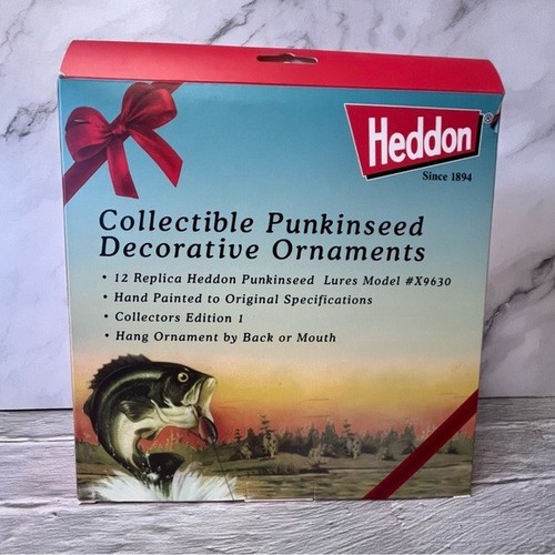 Heddon Punkinseed Fish Lures Christmas Ornaments - photo 5