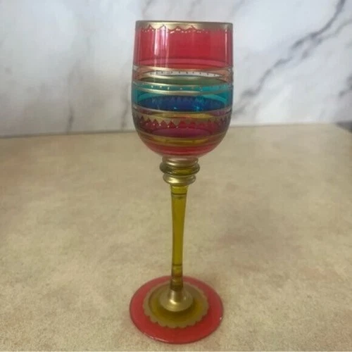Pier 1 Jewel Toned Apertif Cordial Glasses - photo 5