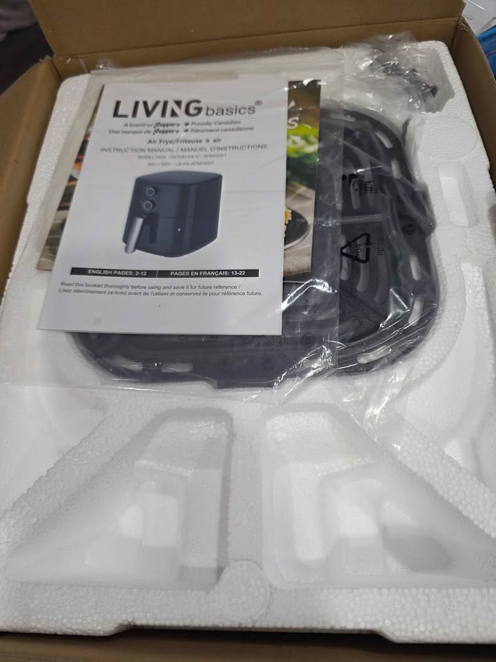 Living basics 5.3Qt Air Fryer - photo 3