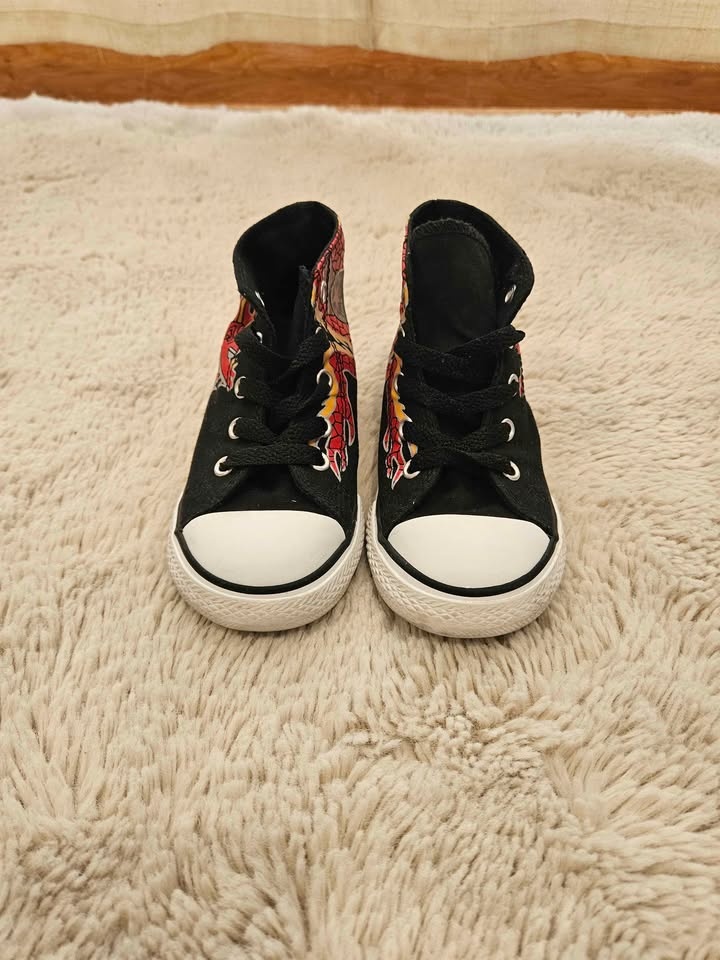 Converse Chuck Taylor Toddler Shoes –Chinese Dragon Design, Size - photo 3