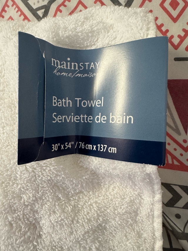 Mainstays Bath Towel 30x60 (Brand New) - photo 2