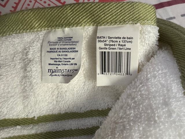 Mainstays Bath Towel 30x60 (Brand New) - photo 3