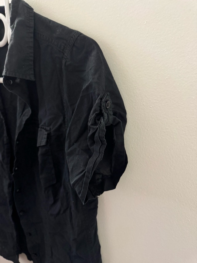George Short Sleeve Button Up Shirt (Boys Size M or Men’s XS) - photo 2