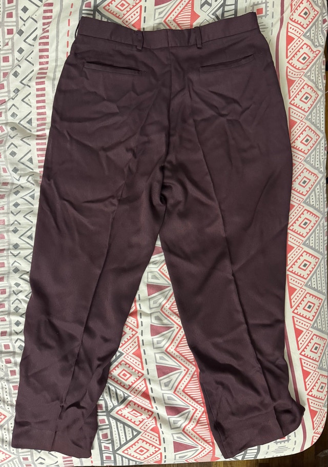 Men’s Purple Dress Pants (Size 36, Made in USA) - photo 3