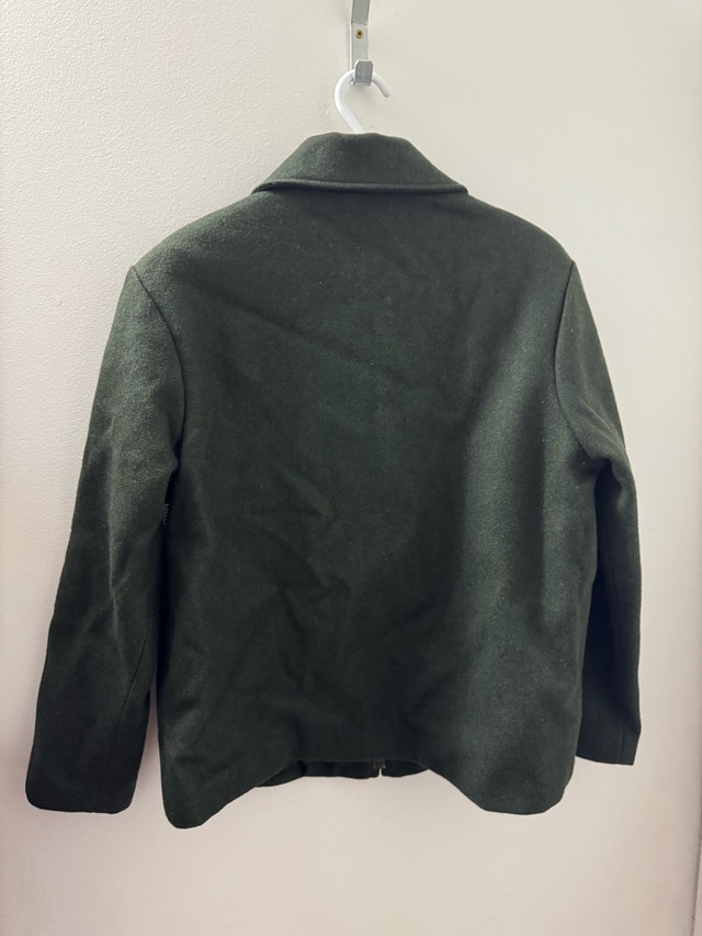 Le Château Wool Men’s Jacket (Forest Green, Made in Canada) - photo 3