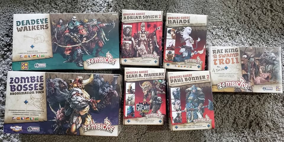 Zombicide black plague and green horde collection - photo 2