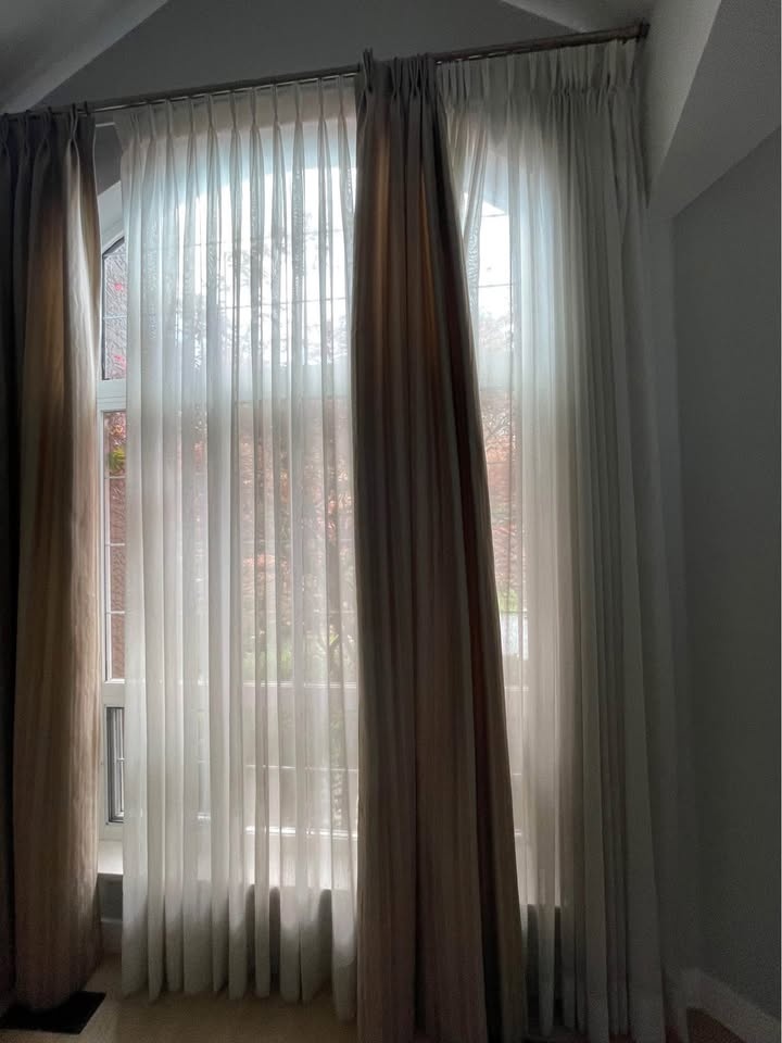 Elegant 2-Layer Curtain Set 305*240 cm - photo 2