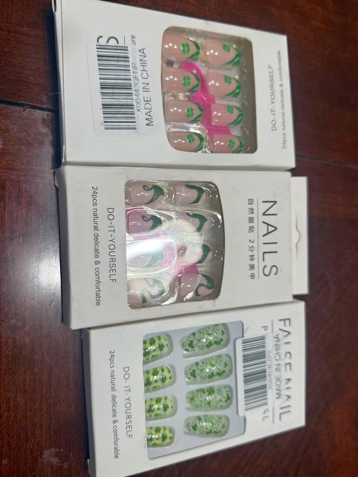Press on Nails with Prep Kit
