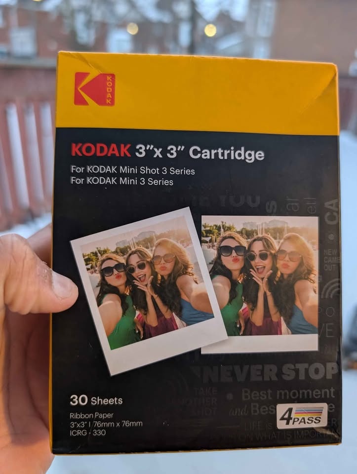 Kodak mini shot 3 retro with 30 additional sheets - photo 2