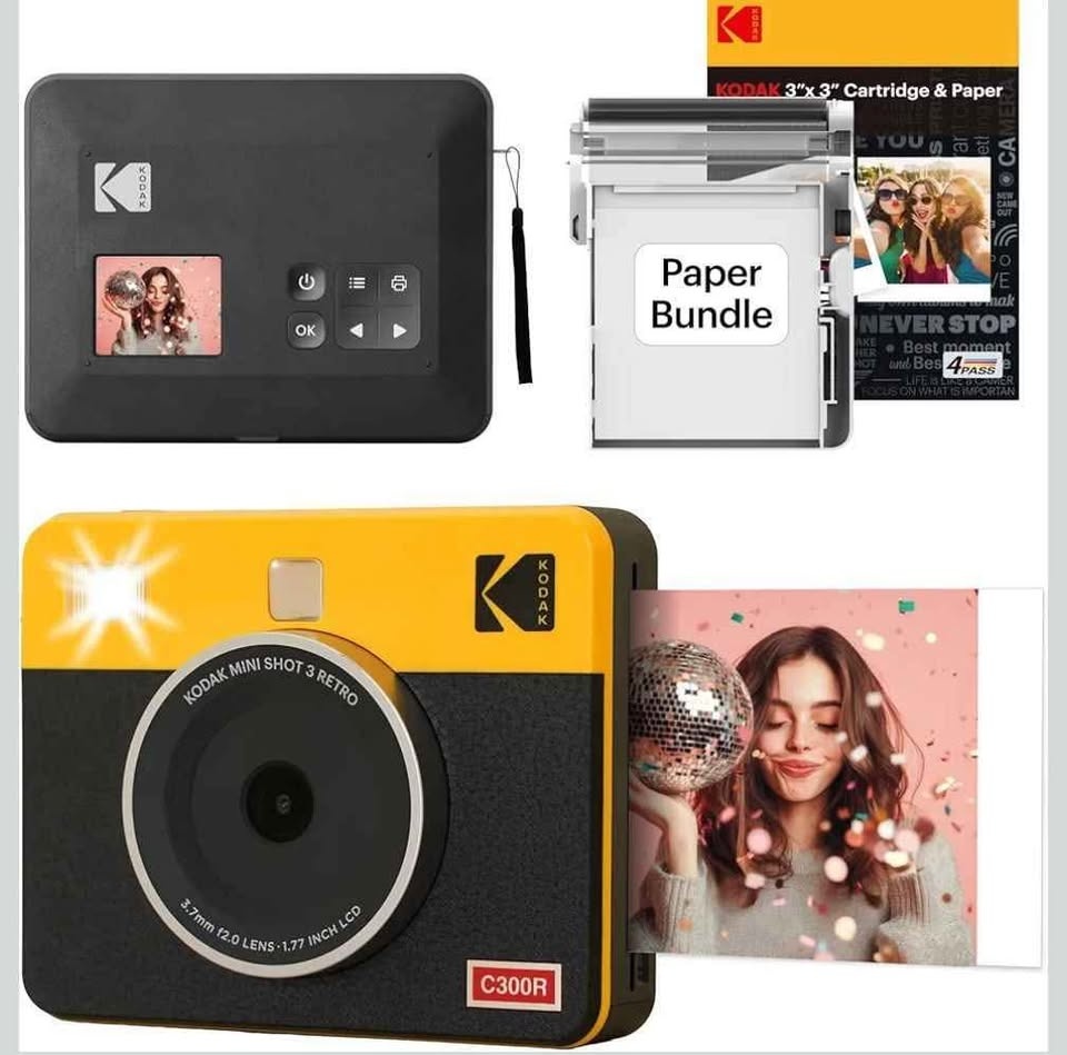 Kodak mini shot 3 retro with 30 additional sheets - photo 5