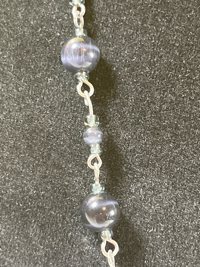 Silver-Tone Filigree Pendant Necklace - photo 4