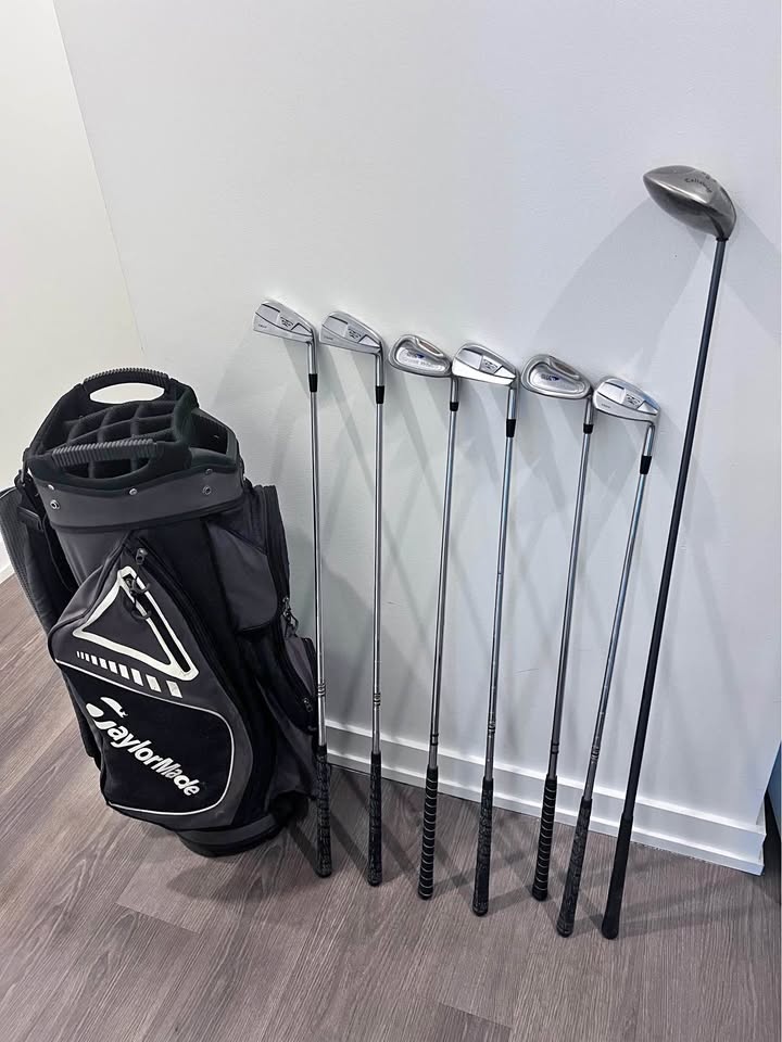 ⛳️ Mizuno Golf Club Set – 7 Clubs + FREE Bag