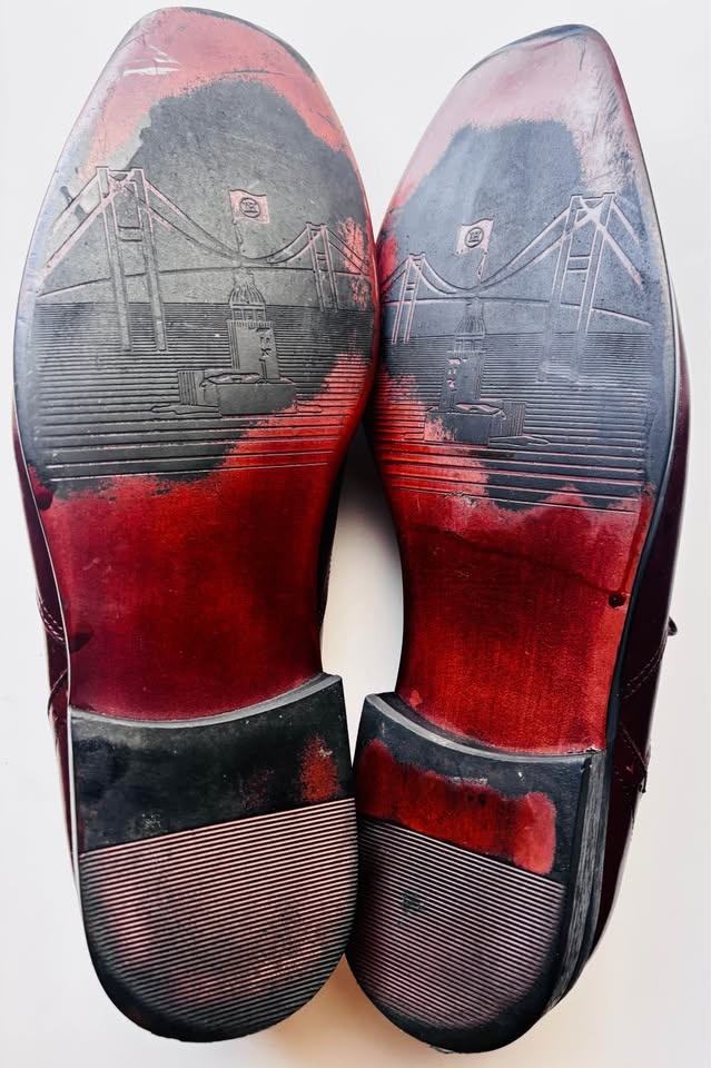 Steve Madden Mens Wing Tip Leather Dress Shoes - Istanbul Theme - photo 3