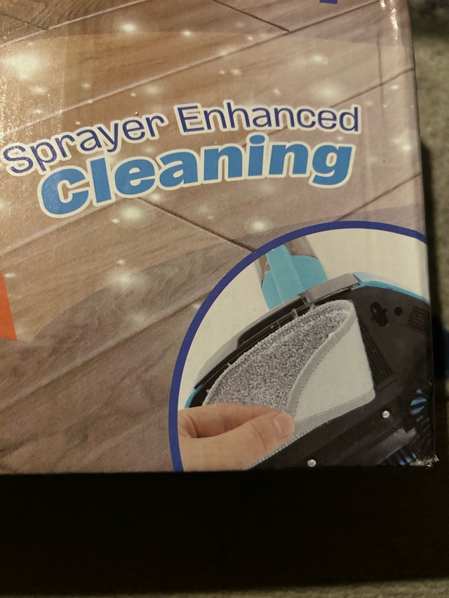 Wellrich 2 in 1 Cleaning Sweeper Mop with Sprayer - photo 4