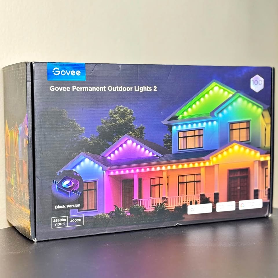 ✨🏡 Govee Permanent Outdoor Lights 2 - 100 ft - New