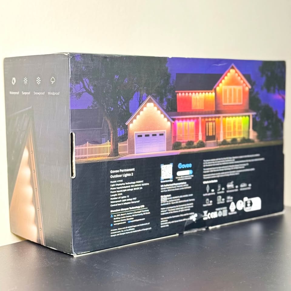 💡Govee Permanent Outdoor Lights 2 – 100FT – Open Box! - photo 2