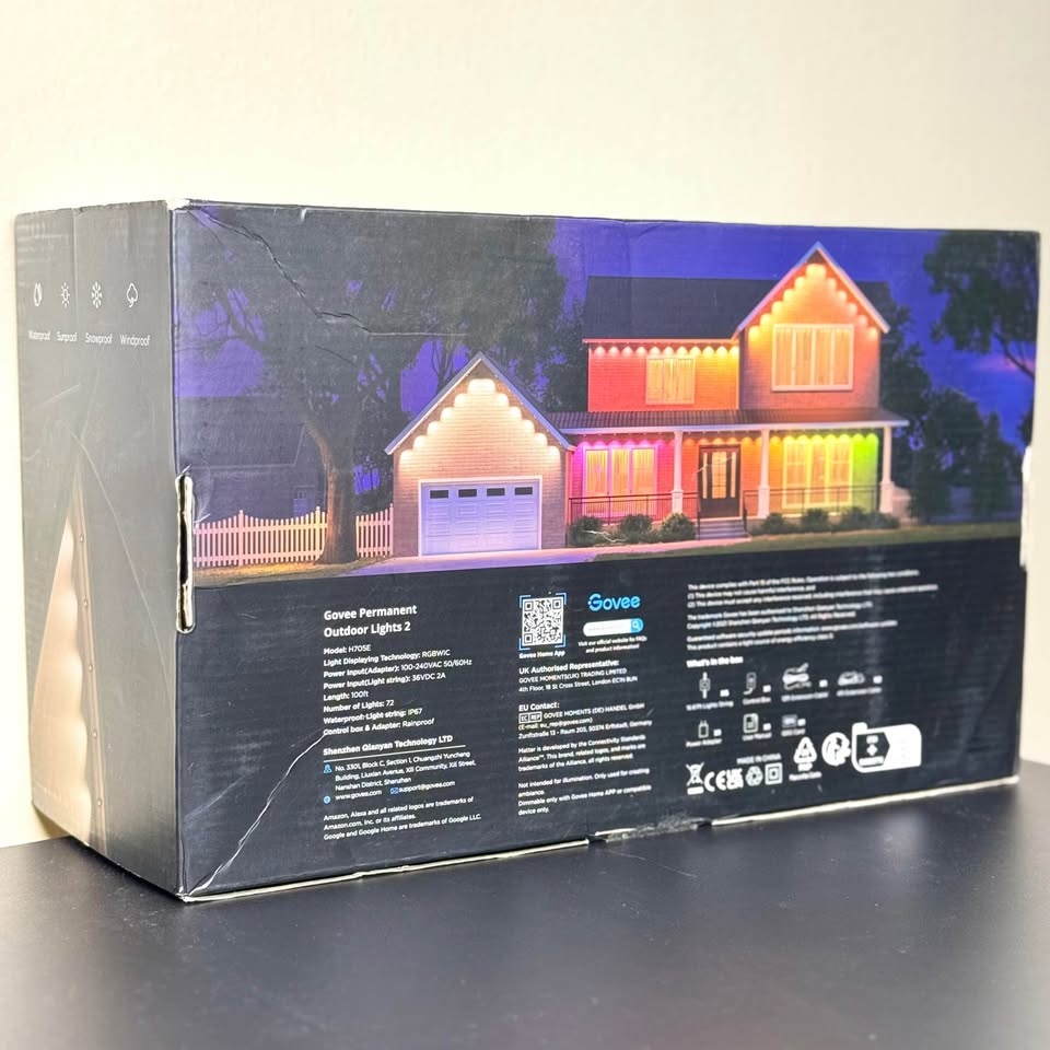 ✨💡 100FT Govee Permanent Outdoor Lights 2 – New ✨ - photo 2