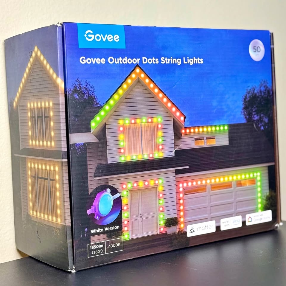 💡 Govee Outdoor Dots String Lights – 50FT – Open Box (New) 💡