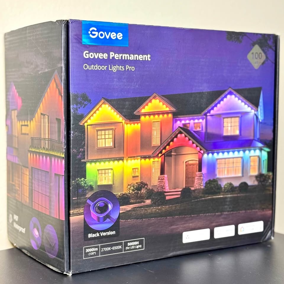 🌟💡Govee Permanent Outdoor Lights Pro – 100FT – Open Box (NEW) 🌟