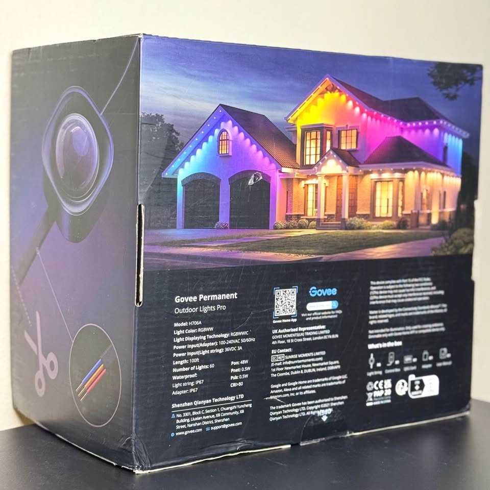 🌟💡Govee Permanent Outdoor Lights Pro – 100FT – Open Box (NEW) 🌟 - photo 2