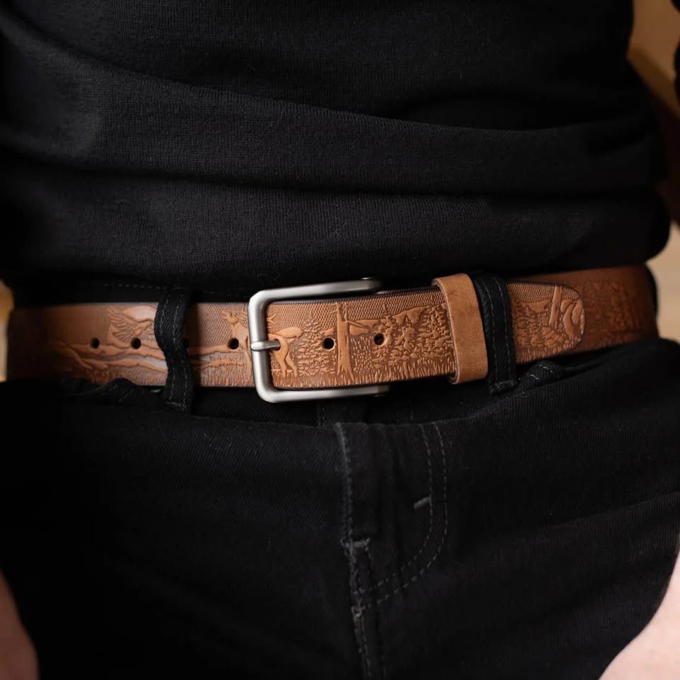 NAB LEATHER BELT - photo 3