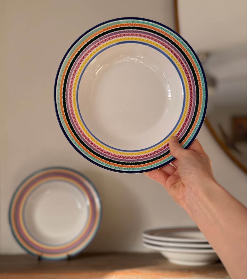 Pier 1 La Primula Soup/Pasta Bowls - Set of 5 - photo 3