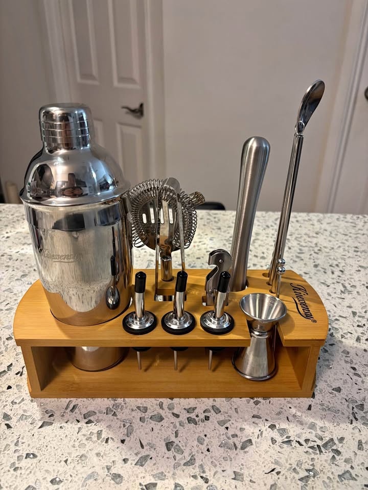 New Coctel set 15 pieces