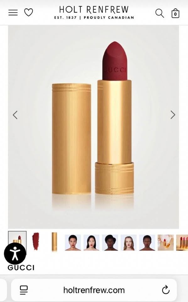 Gucci Red lipstic