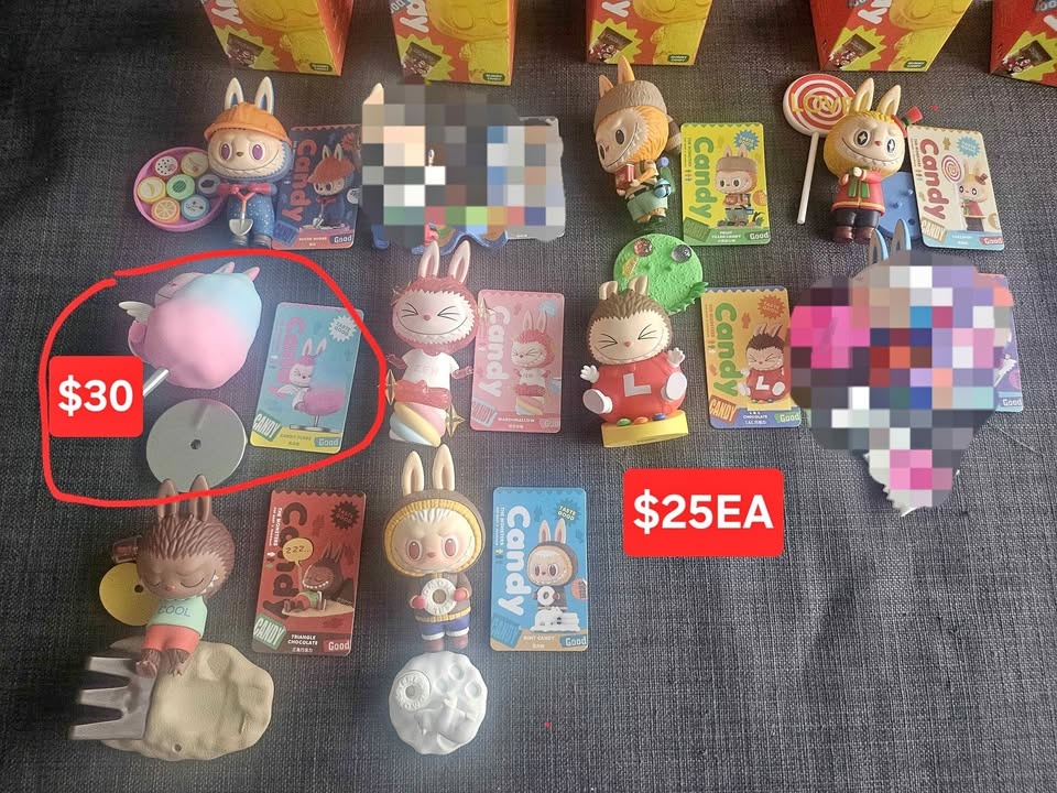 Popmart Labubu Candy Series Blind Boxes Figures