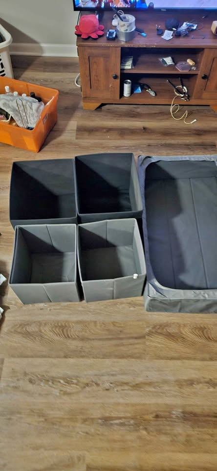 collapsible fabric storage boxes - Different Sizes