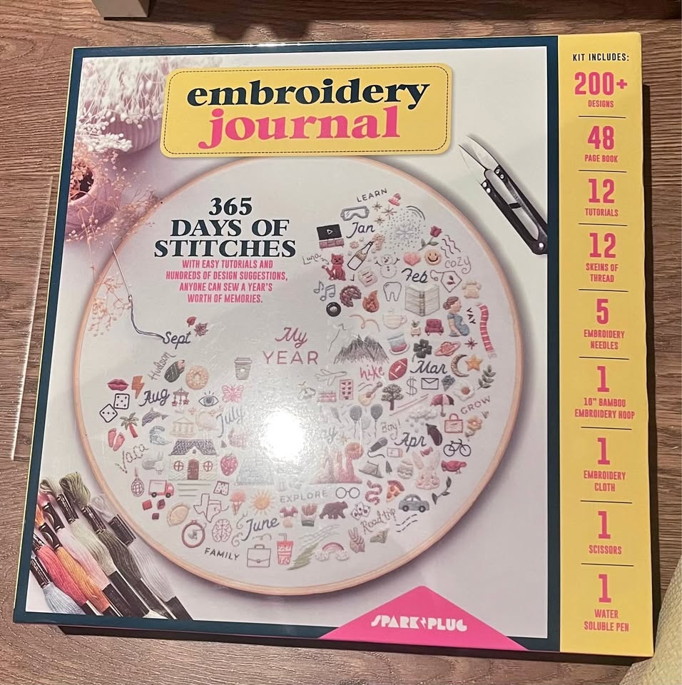 Embroidery journal