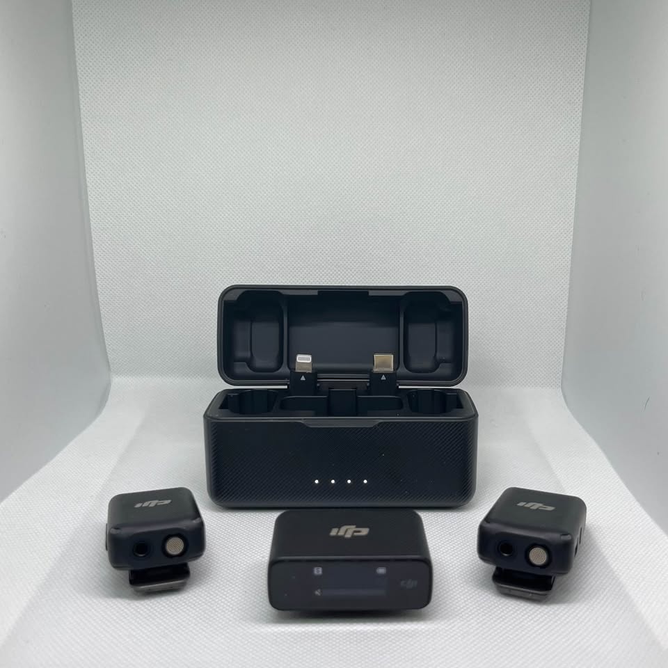 DJI Mic 1 Wireless Kit — 2 TX + 1 RX + Charging Case - photo 2