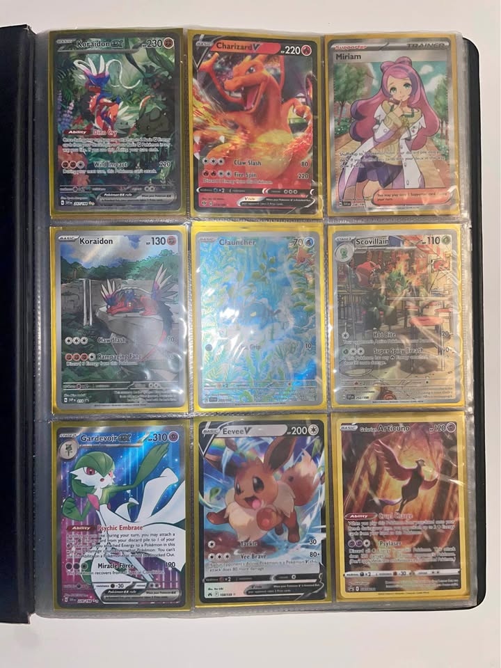 Pokémon Card Bundle – Koraidon ex, Charizard V & More