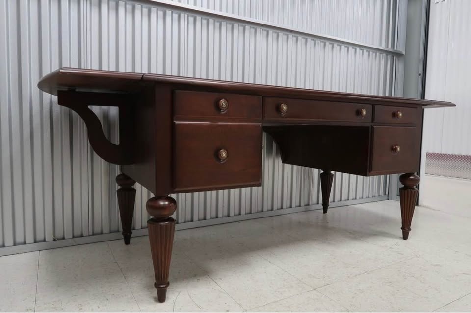 Ethan Allen Maple Drop Leaf Desk - photo 2