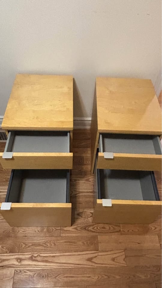2 IKEA JONAS Nightstands - photo 3