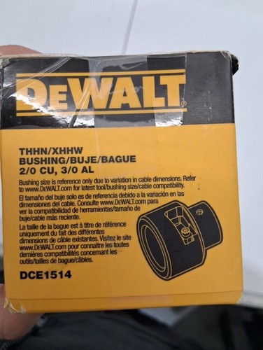 THHN & XHHW CU bushing For DCE 151 XR . Model DCE 1514