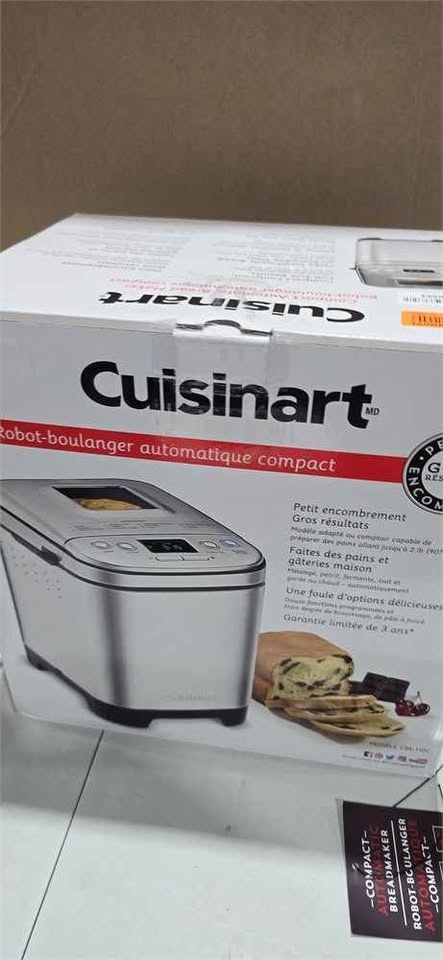 Cuisinart Bread Maker - 12 Programs - Like New - photo 4