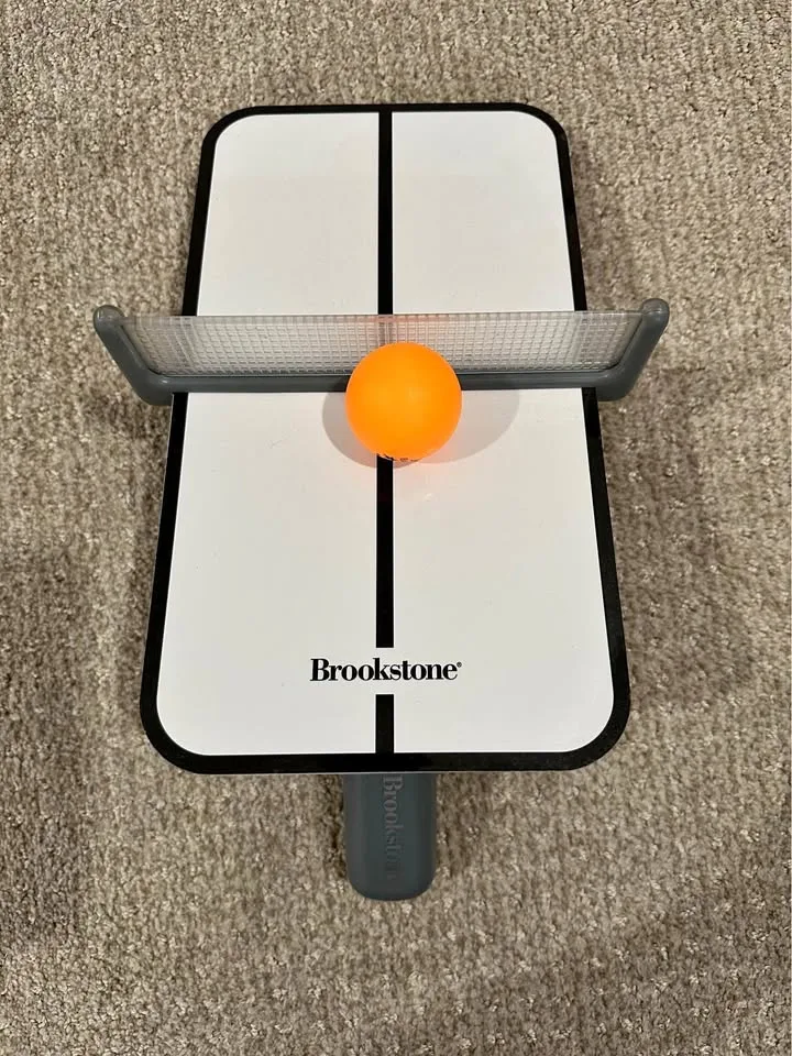 Brookstone Light Up Handheld Table Tennis thumbnail