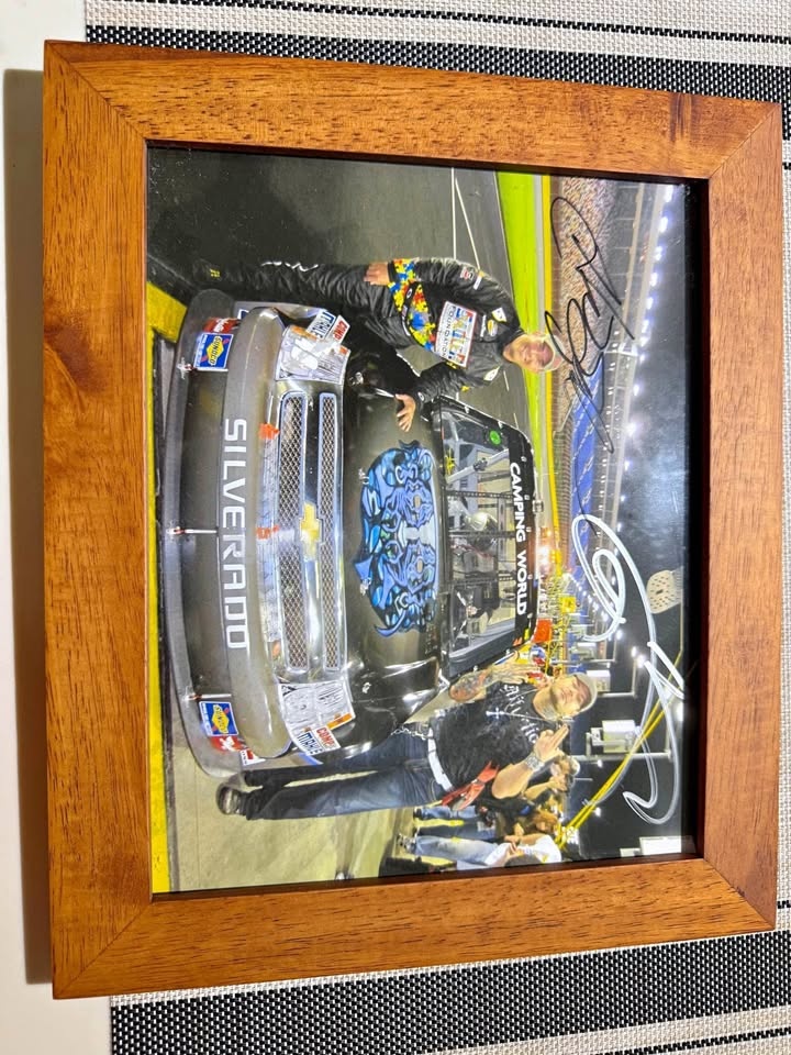 TNA Wrestling Nascar truck and sign picture