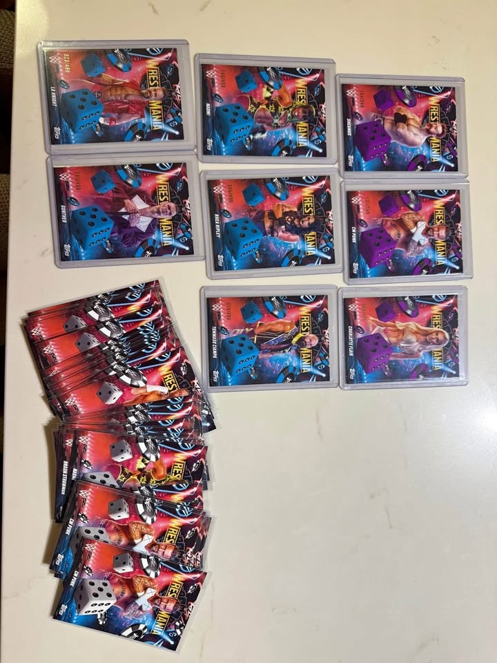 Wwe topps WrestleMania 41