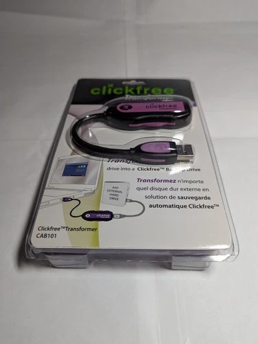 Clickfree Transformer CAB101 Backup Drive SEALED BRAND NEW - photo 2